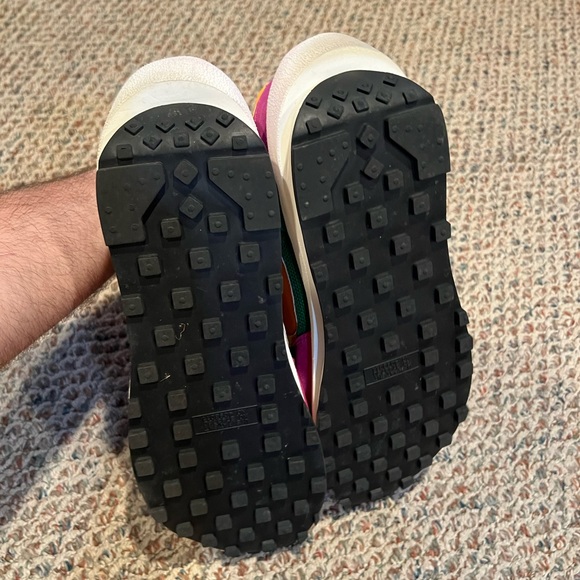 Nike Sacai LD Waffle Pine Green Shoes - Picture 3 of 8